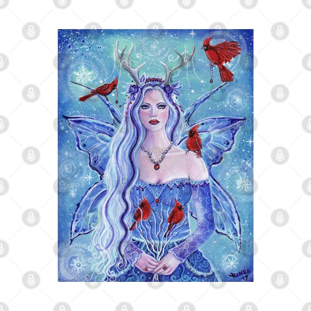 Lady of winter fairy by Renee Lavoie by ReneeLLavoie