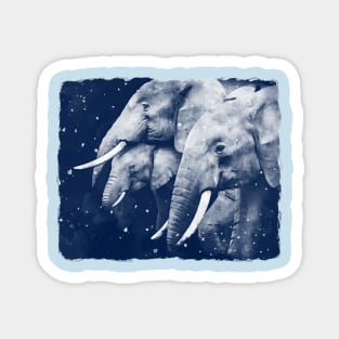 Elephants Magnet