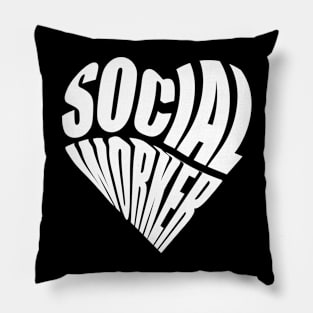 Social Worker Love Pillow