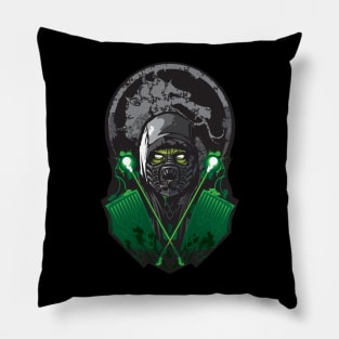 Green Warrior Pillow