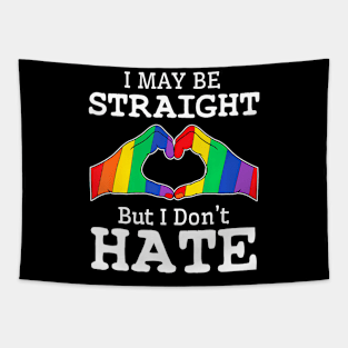 I May Be Straight But  Gay Pride LGBT Tapestry