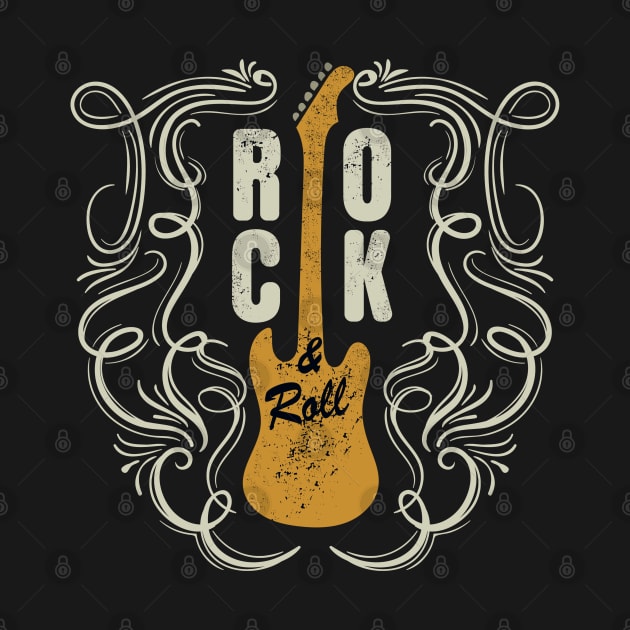 Rock & Roll - Guitar by Merilinwitch