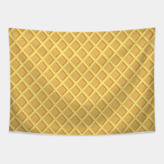 WAFFLE Pattern Tapestry by SartorisArt1