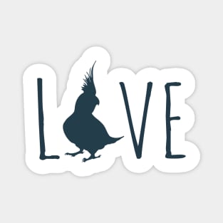 love cockatiels Magnet