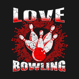 Love Bowling T-Shirt