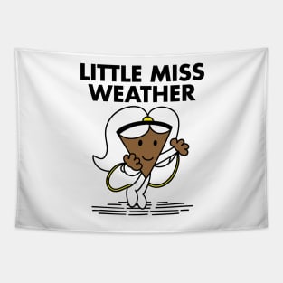 Little Miss Weather Tapestry