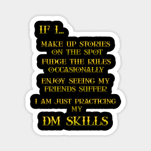 DM Skills Magnet