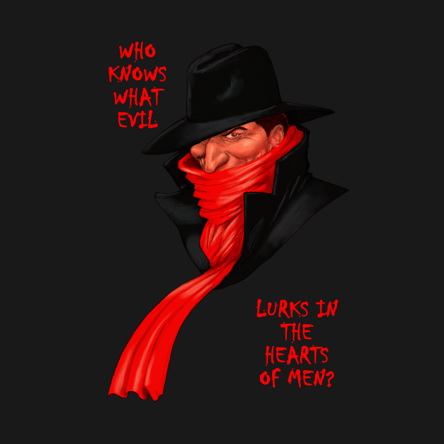 Who Knows What Evil Lurks In The Hearts Of Men? The Shadow TShirt TeePublic