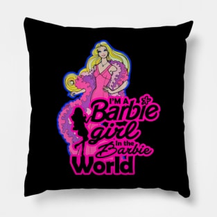 Y2k aesthetics a dolls world vintage Pillow