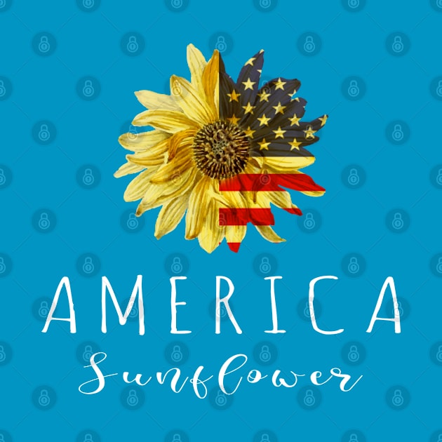 Official America Sunflower by Saymen Design