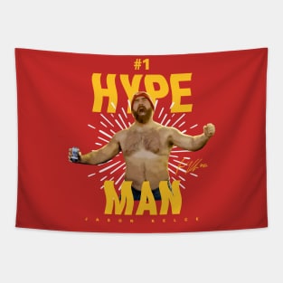 Jason Kelce Hype Man Tapestry