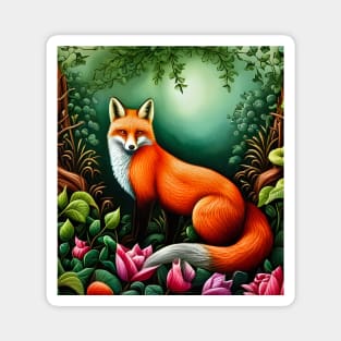 Fox in the Night Garden Magnet