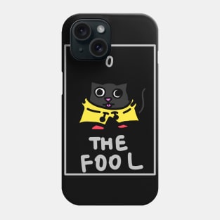 The Fool Cat Tarot Inspired Phone Case