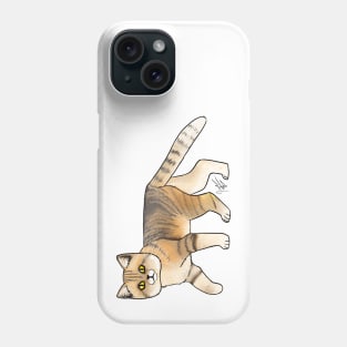 Cat - Sand Cat - Striped Phone Case