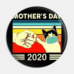 Mother Day 2020 Mommy Funny Best Cat Mom Gift Pin