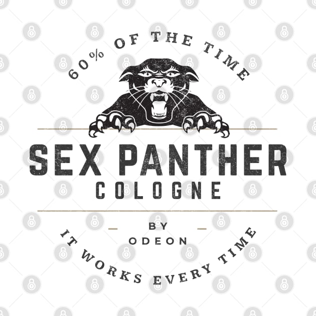 Sex Panther Cologne Vintage Anchorman Logo Sex Panther T Shirt Teepublic 