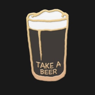 Take a Beer Vintage Artwork T-Shirt