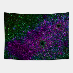 Black Panther Art - Glowing Edges 137 Tapestry