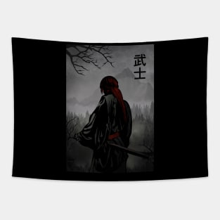 Samurai x bushido Tapestry