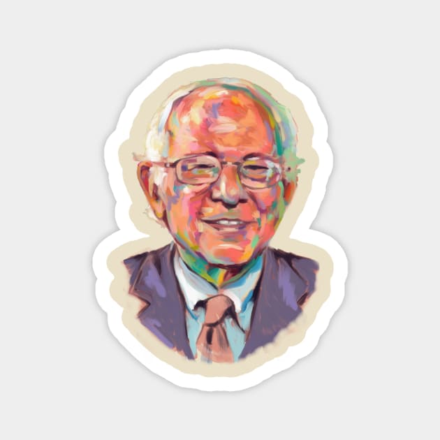 Bernie Sanders Magnet by pastanaut