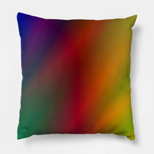 BLUE GREEN PINK YELLOW ABSTRACT TEXTURE Pillow