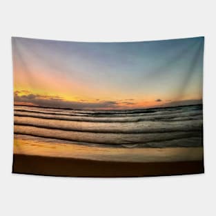 Magnificent Mediterranean Sunset Tapestry