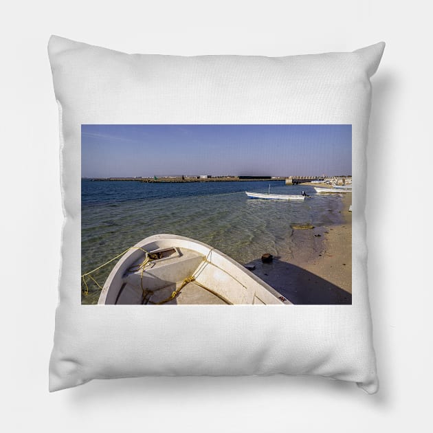 beach Pillow by likbatonboot