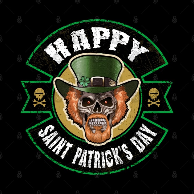 Happy Saint Patrick's Day, Skull by HEJK81