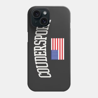 Coudersport PA American Flag Bear Potter County Phone Case