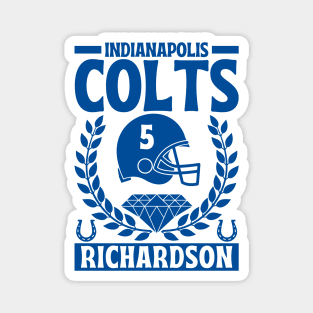 Indianapolis Colts Richardson 5 American Football Magnet