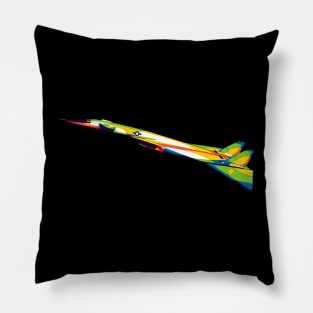 XB-70 in Pop Art Pillow