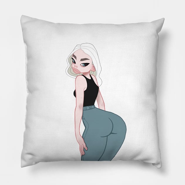 pinup W2020 Pillow by woolflone