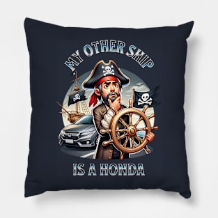 Funny Pirate Ship Pillow