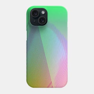 COLORFUL RAINBOW ABSTRACT TEXTURE Phone Case