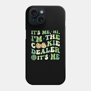 Its Me Hi Im The Cookie Dealer Girls Scout Troop Scouting Phone Case