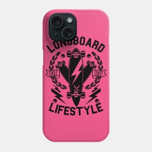 Funky Summer Longboard Phone Case