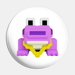 Purple Frog Pin