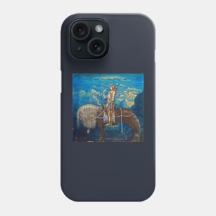 A Knight Rode On - John Bauer Phone Case