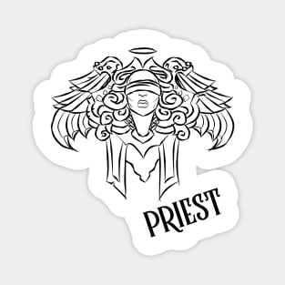 Priest Crest Magnet