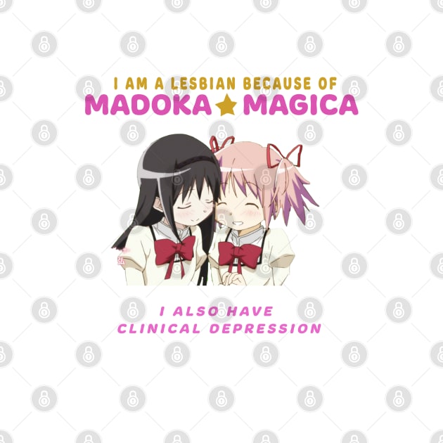 Madoka Magica Lesbian by fairythey