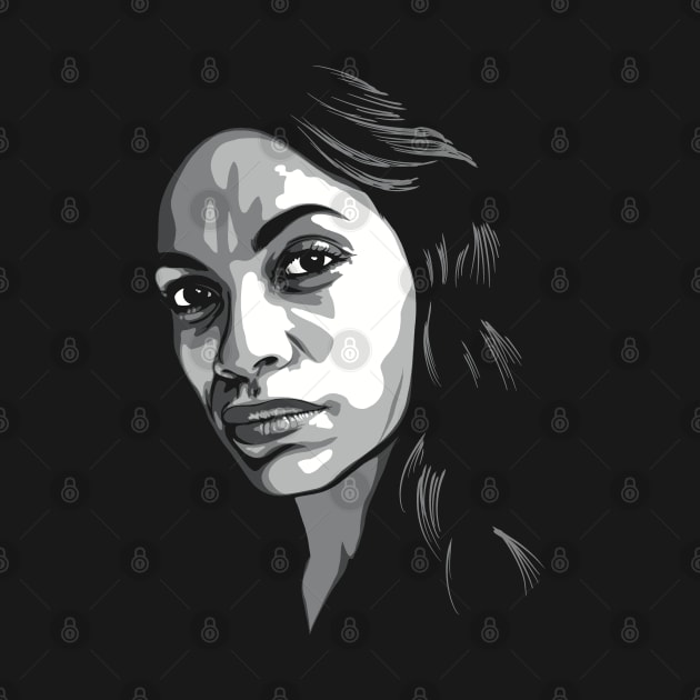 Rosario Dawson by @johnnehill