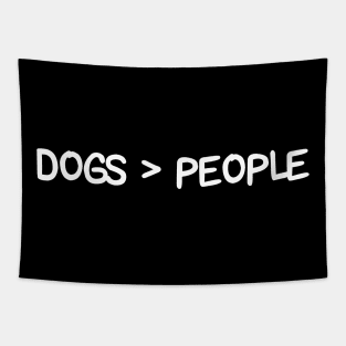 Dogs Over People Tapestry