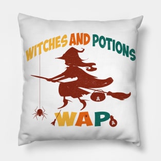 Witches and Potions Pillow