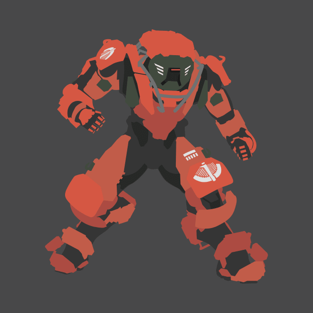 Anthem - Colossus Javelin Vector Art by FireDragon04