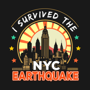 I Survived The Nyc Earthquake T-Shirt