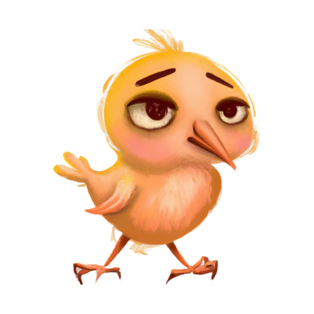 Cute Bird Drawing by Play Zoo