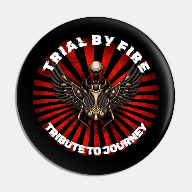 BIG TOP TEE Pin by Trial by Fire Tribute to Journey