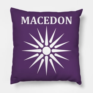 Macedon Alexander the Great Sun Pillow