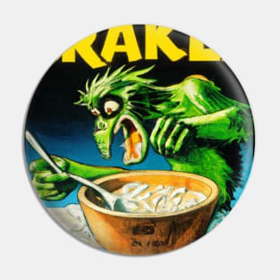 Weird Cereal Box Art Pin