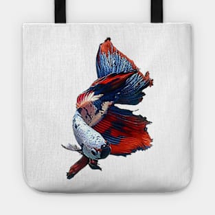 halfmoon betta fish Tote